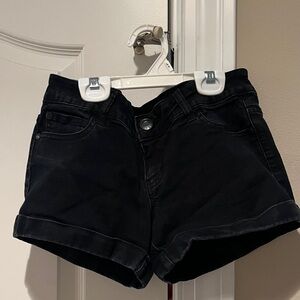 Celebrity Pink Dark Denim Shorts